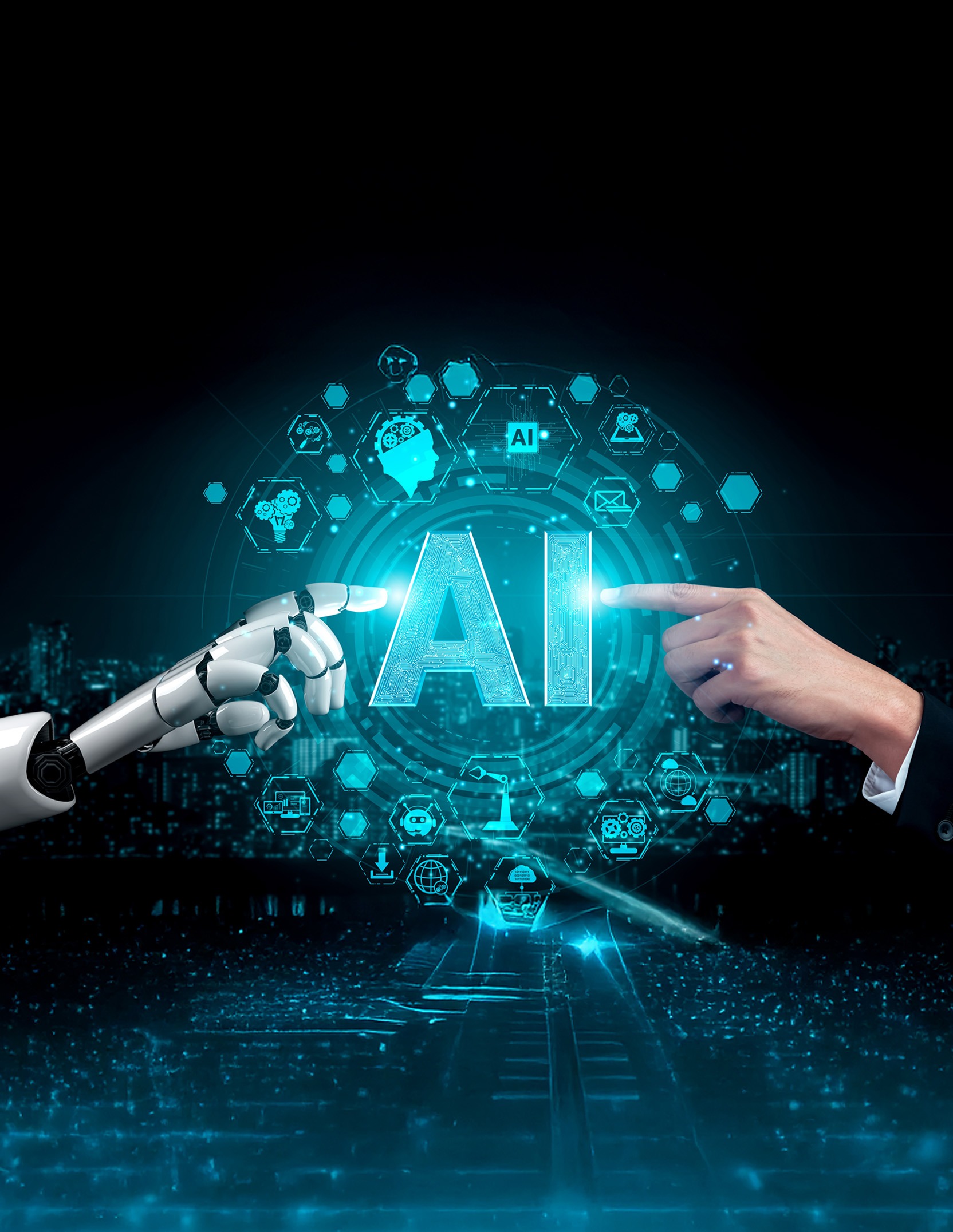 Human and AI collaboration enabled by Atlassian Intelligence and automation.