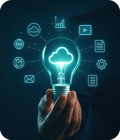 Cloud-based digital innovation enabling scalable solutions, connectivity, and business growth